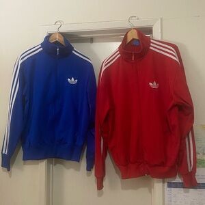 ADIDAS Retro Trefoil Track Blue Jacket